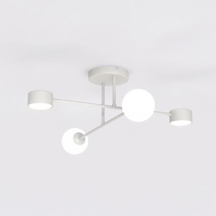 Plafonska svjetiljka HOLON 2xG9/8W/230V + 2xGX53/12W siva