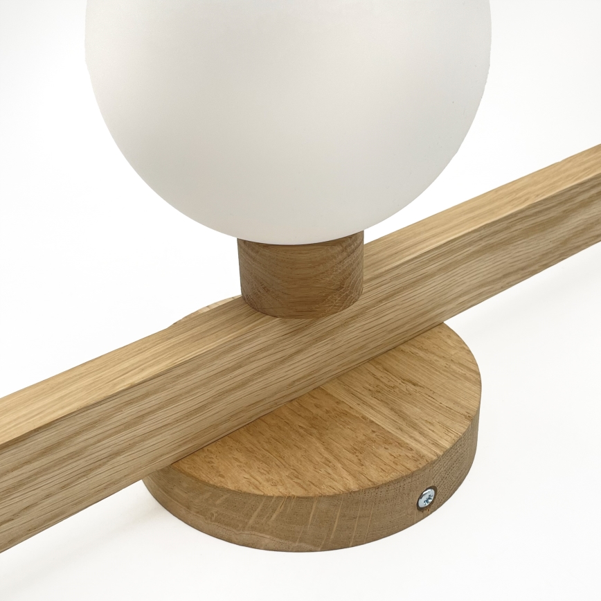 Plafonski luster ANTONIO 3xG9/5W/230V hrast/bijela