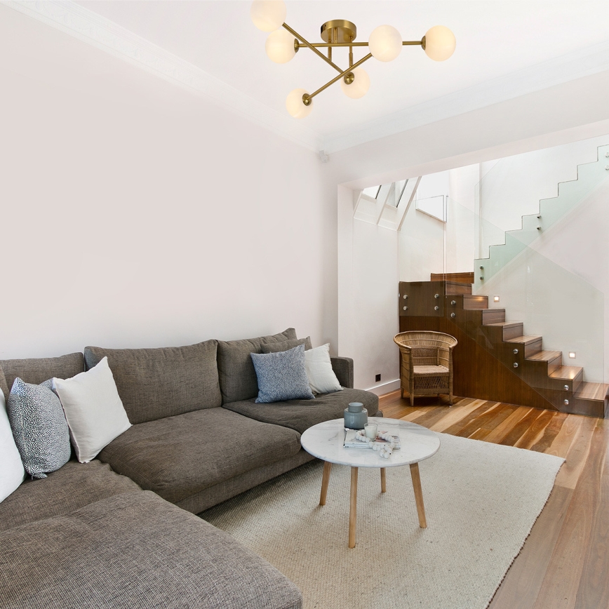 Plafonski luster DORADO 6xG9/28W/230V zlatni