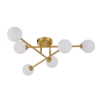 Plafonski luster DORADO 6xG9/28W/230V zlatni