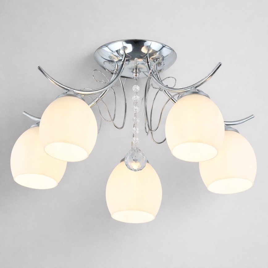 Plafonski luster ELLA 5xE27/15W/230V sjajni krom