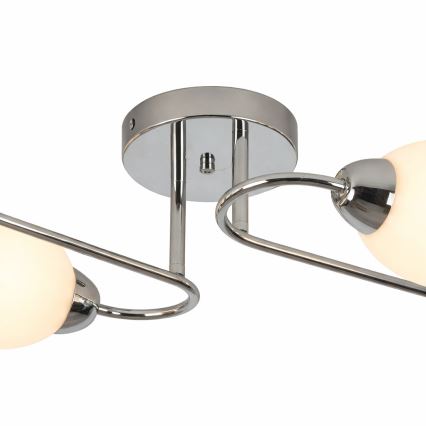 Plafonski luster KING 4xE27/15W/230V sjajni krom