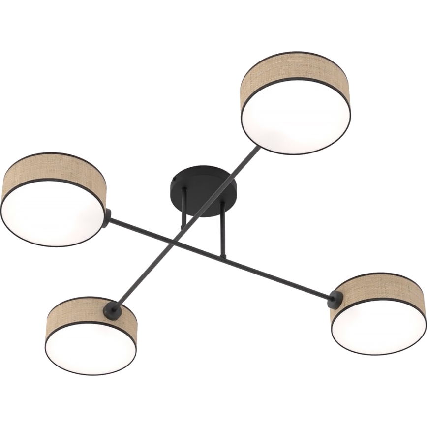 Plafonski luster MAGA 4xE14/10W/230V bež