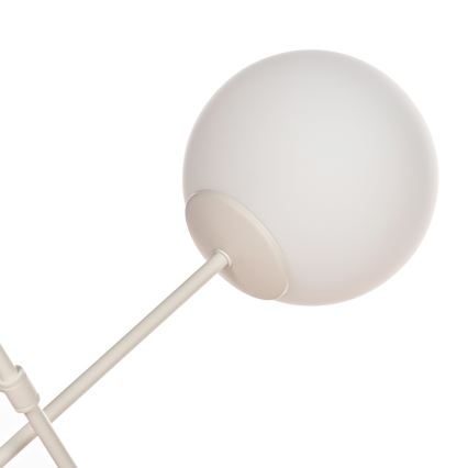 Plafonski luster MOON 6xE27/15W/230V krem