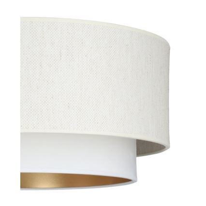 Plafonski luster NATIA 1xE27/60W/230V Ø 45 cm bijeli