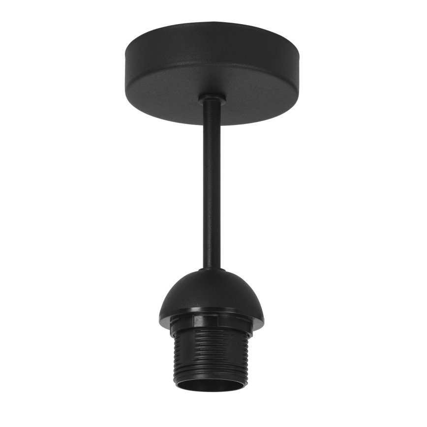 Plafonski luster WENTA 1xE27/60W/230V ø 50 cm, smeđa/juta