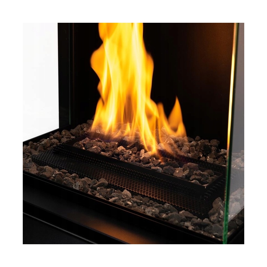 Planika - BIO kamin na daljinsko upravljanje 126,2x40 cm 3,5kW/230V crna