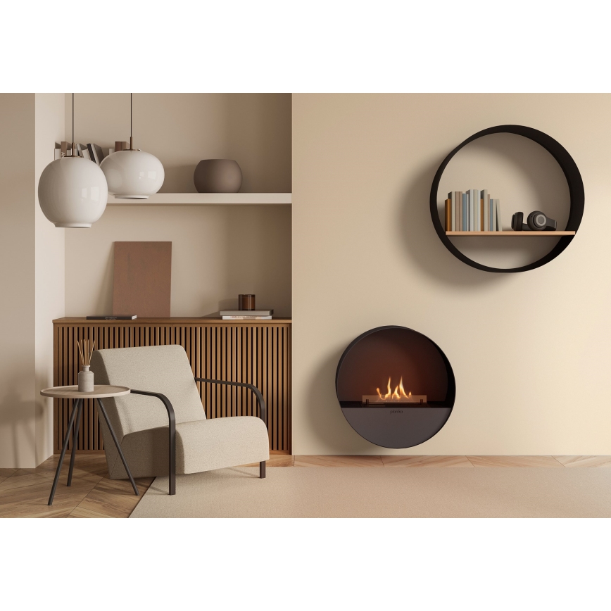 Planika - BIO kamin na daljinsko upravljanje 72,6x65 cm 2,5kW/230V crna
