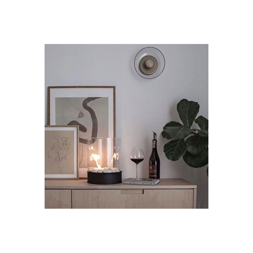 Planika - BIO kamin 36,3x25,1 cm 2,5kW crna