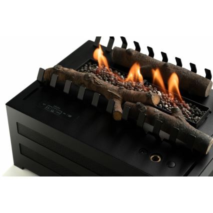 Planika - BIO kamin na daljinsko upravljanje 20,8x38,5 cm 2,5kW/230V crna