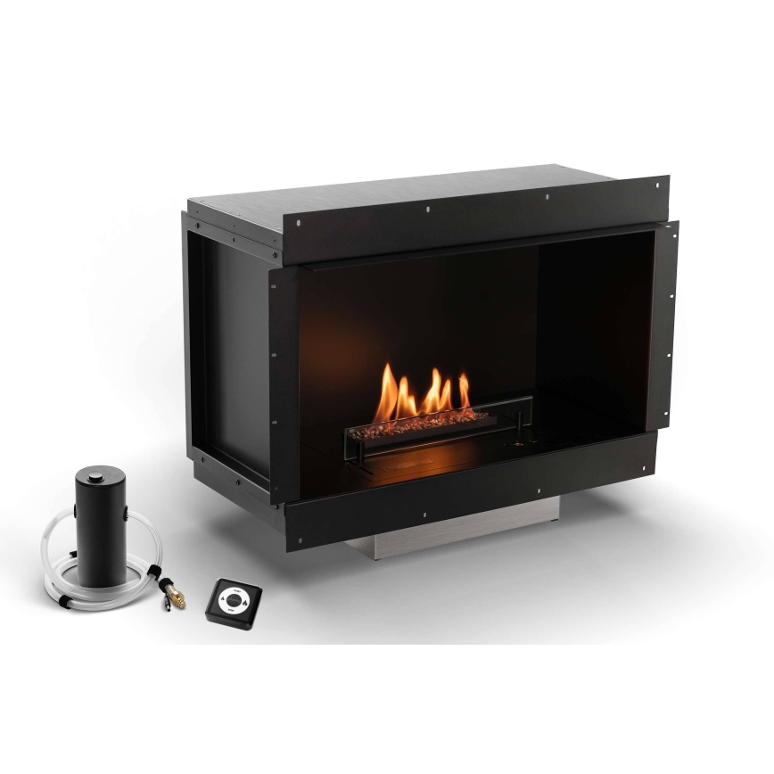 Planika - Ugrađeni univerzalni BIO kamin na daljinsko upravljanje 56,2x75 cm 2,5kW/230V