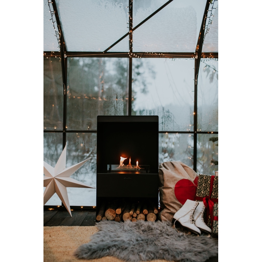 Planika - BIO kamin na daljinsko upravljanje 83,5x48 cm 2,5kW/230V crna