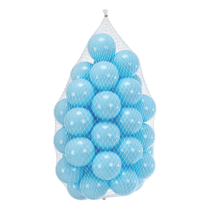 Plastične igračke kuglice 50 komada promjera 7 cm plave boje