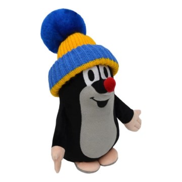 Plišana krtica s kapicom 25 cm