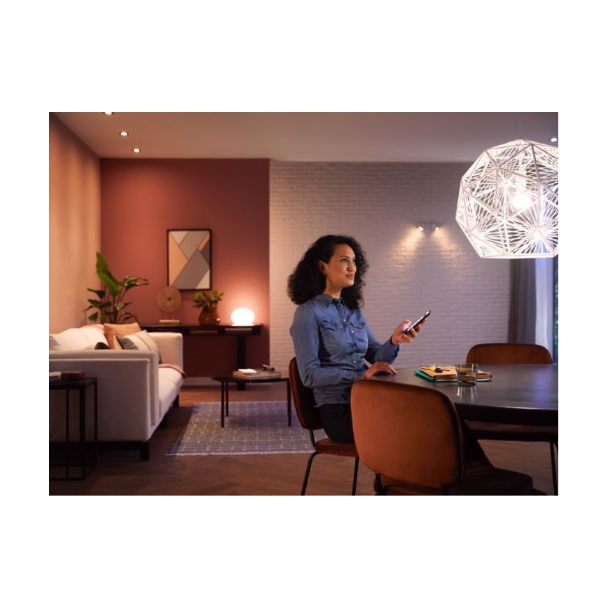 Početni komplet Philips Hue WHITE 3xE27/9,5W 2700K + Hue Bridge i prekidač za prigušivanje
