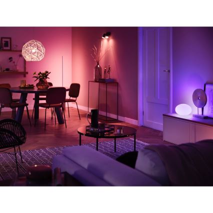 Početni paket Philips Hue WHITE AND COLOR AMBIANCE 2xE27/9W/230V 2200-6500K + pametna utičnica, Hue Bridge i Dimmer Switch