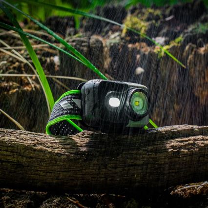 Podesiva LED punjiva čelna svjetiljka LED/10W/5V/3xAAA IP66 800 lm 1000 mAh