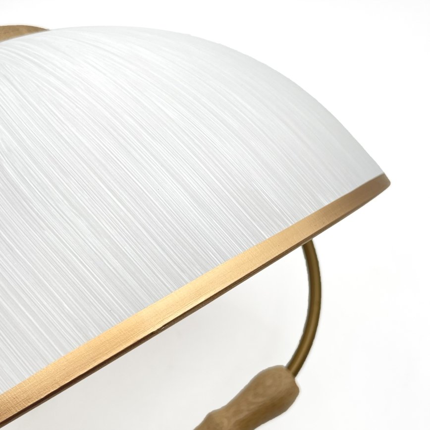 Podesivi luster RAMONA 1xE27/60W/230V smeđa/bijela/hrast