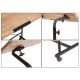 Podesivi stol ARIS 99x70 cm smeđa/crna