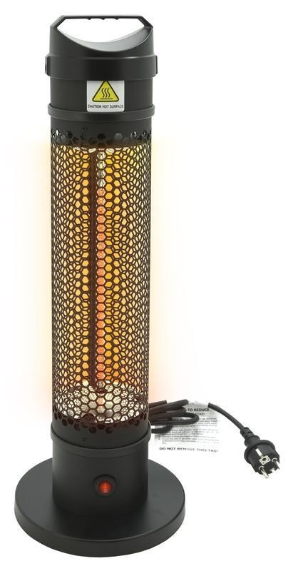 Podna infracrvena grijalica 1000W/230V IP44 crna