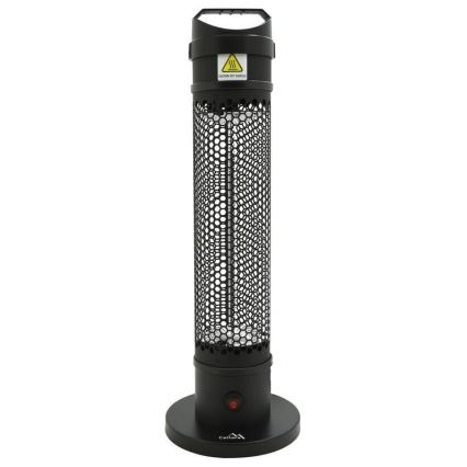 Podna infracrvena grijalica 1000W/230V IP44 crna