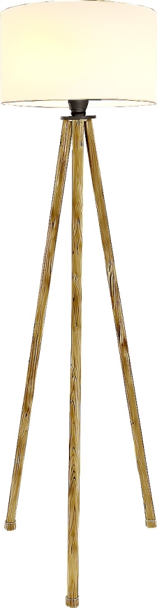Podna lampa 1xE27/40W/230V bež/bijela