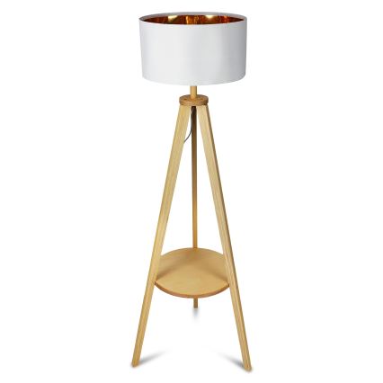 Podna lampa 1xE27/40W/230V bijela