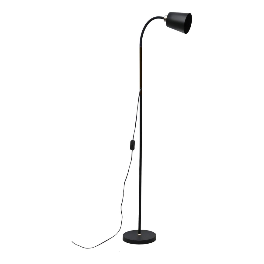 Podna lampa 1xE27/40W/230V crna