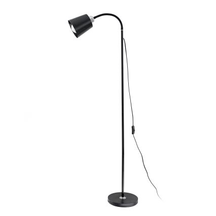 Podna lampa 1xE27/40W/230V crna