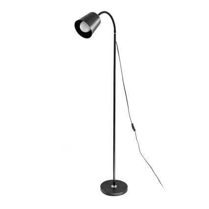Podna lampa 1xE27/40W/230V crna