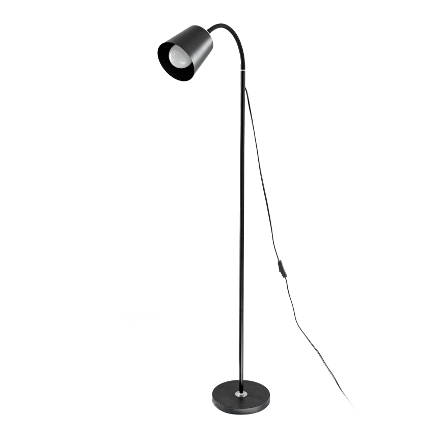 Podna lampa 1xE27/40W/230V crna