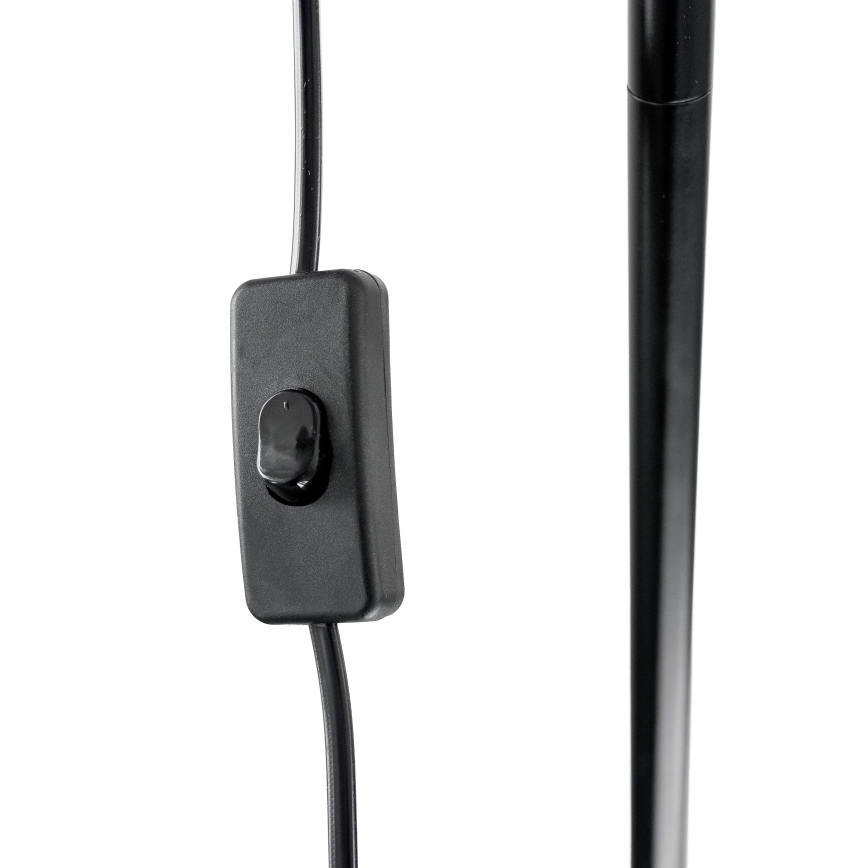 Podna lampa 1xE27/40W/230V crna