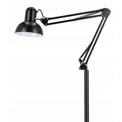 Podna lampa 1xE27/40W/230V crna