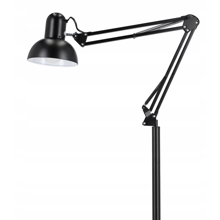 Podna lampa 1xE27/40W/230V crna