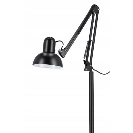 Podna lampa 1xE27/40W/230V crna
