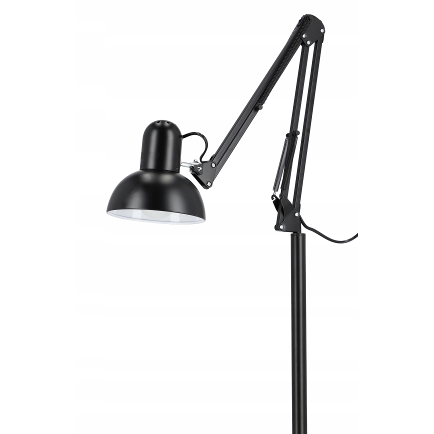 Podna lampa 1xE27/40W/230V crna