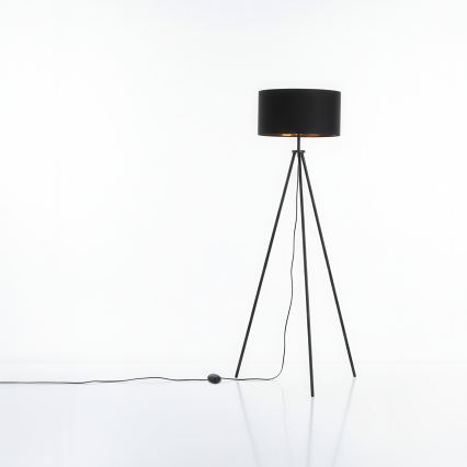 Podna lampa 1xE27/40W/230V crna