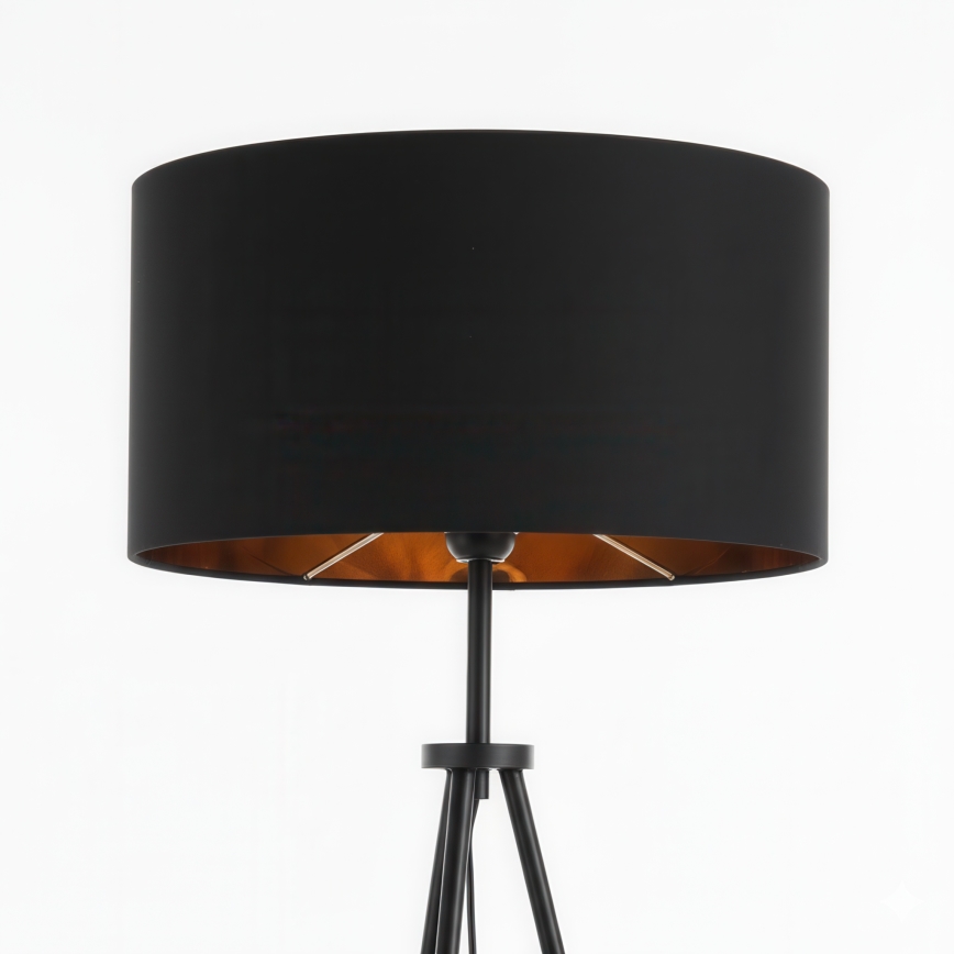 Podna lampa 1xE27/40W/230V crna