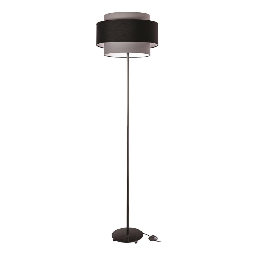 Podna lampa 1xE27/60W/230V siva