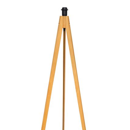 Podna lampa ALBA 1xE27/15W/230V crna/hrast