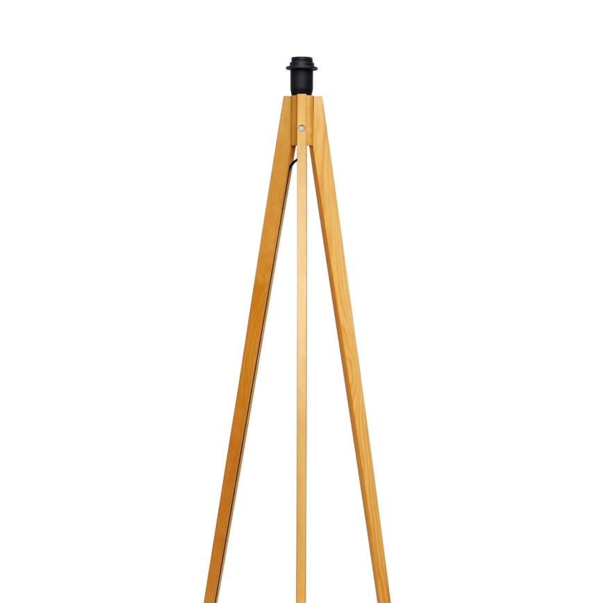 Podna lampa ALBA 1xE27/15W/230V crna/hrast