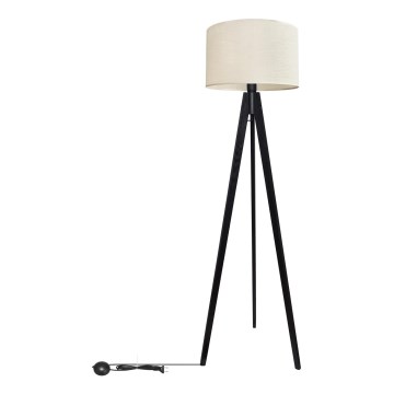 Podna lampa ALBA 1xE27/15W/230V krem/bor