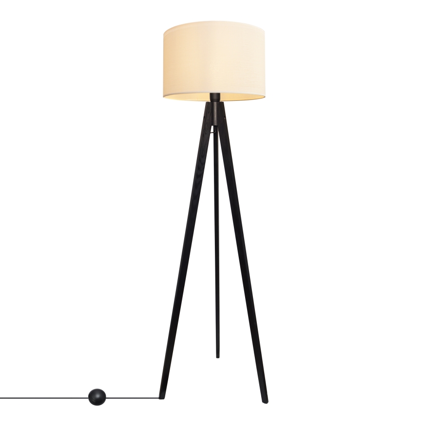 Podna lampa ALBA 1xE27/15W/230V krem/bor