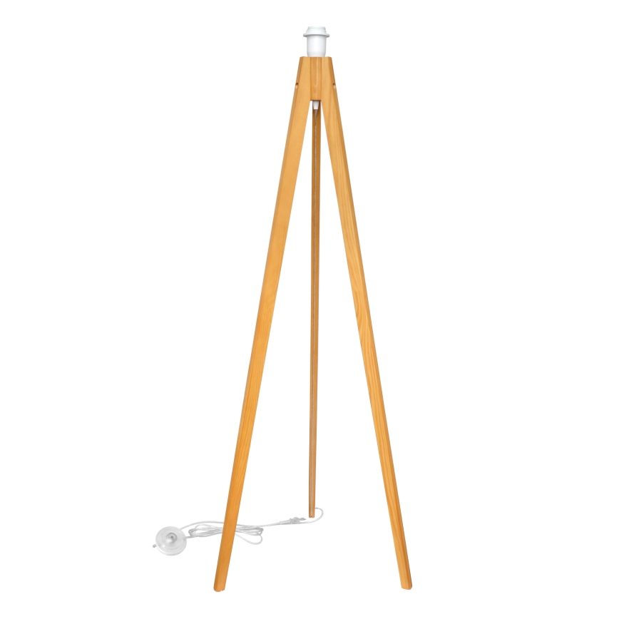 Podna lampa ALBA 1xE27/15W/230V krem/hrast