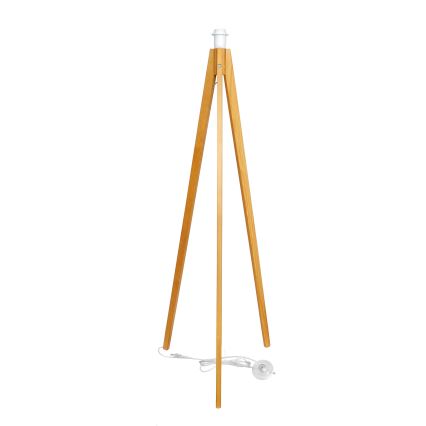 Podna lampa ALBA 1xE27/15W/230V krem/hrast
