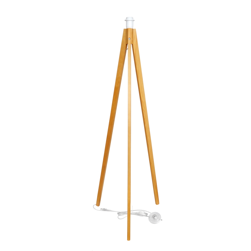 Podna lampa ALBA 1xE27/15W/230V krem/hrast