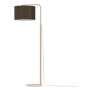 Podna lampa ARDEN 1xE27/15W/230V bež/smeđa