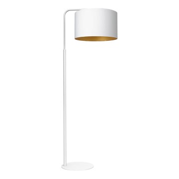 Podna lampa ARDEN 1xE27/60W/230V bijela/zlatna