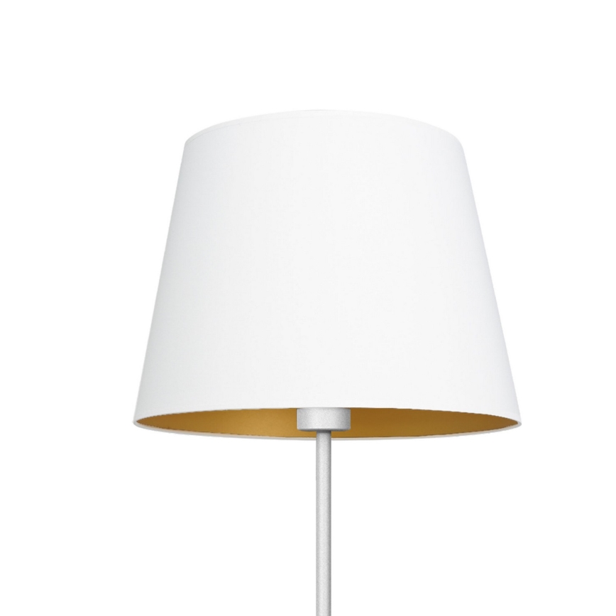Podna lampa ARDEN 1xE27/60W/230V bijela/zlatna