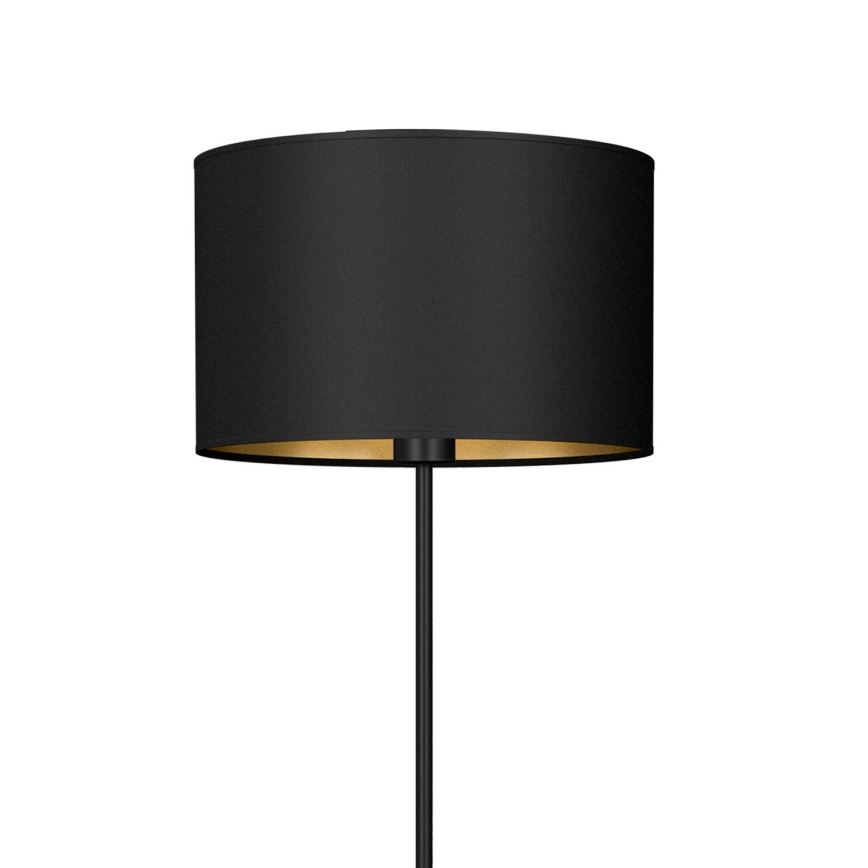 Podna lampa ARDEN 1xE27/60W/230V crna/zlatna